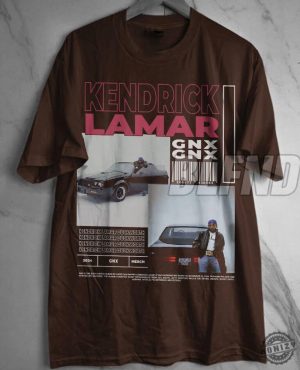 Kendrick Lamar Gnx Album Shirt honizy 4