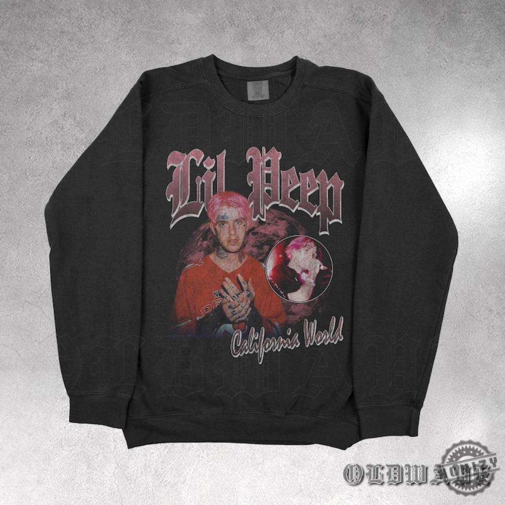 Lil Peep Bootleg 90S Music Shirt