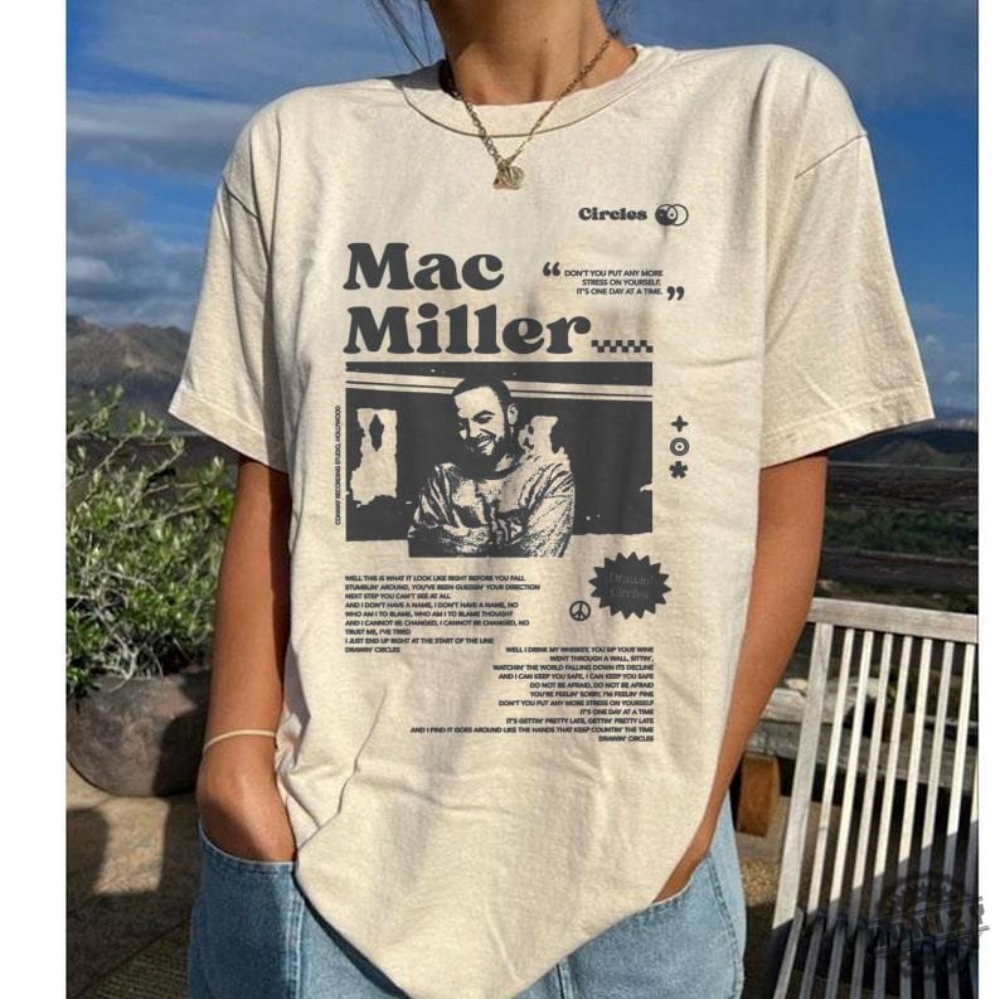 Mac Miller Classic Mac Circle Poster Shirt