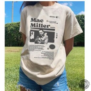 Mac Miller Classic Mac Circle Poster Shirt honizy 2