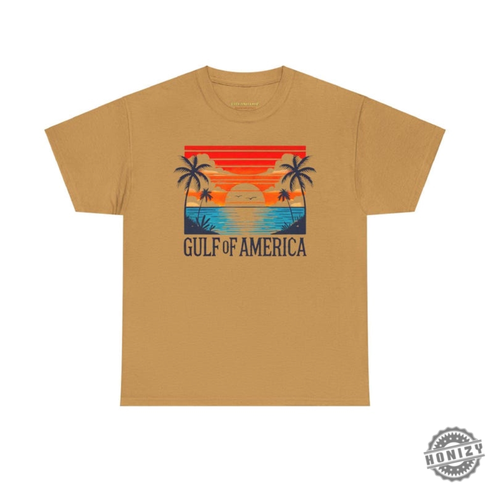 Gulf Of America Tshirt Beach Theme Ocean Lover Gift