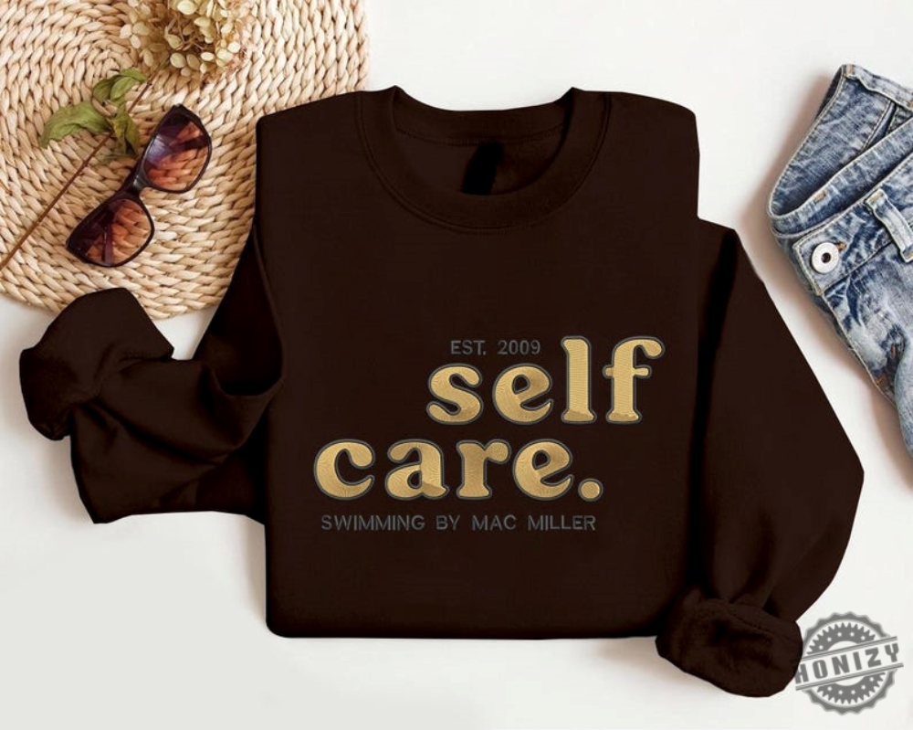 Self Care Embroidered Shirt