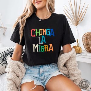 Antitrump Chinga La Migra Ice Maga Republican Fascism Tee honizy 3