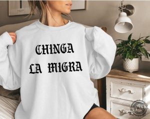 Anti Trump Chinga La Migra Ice Maga Republican Fascism Shirt honizy 4