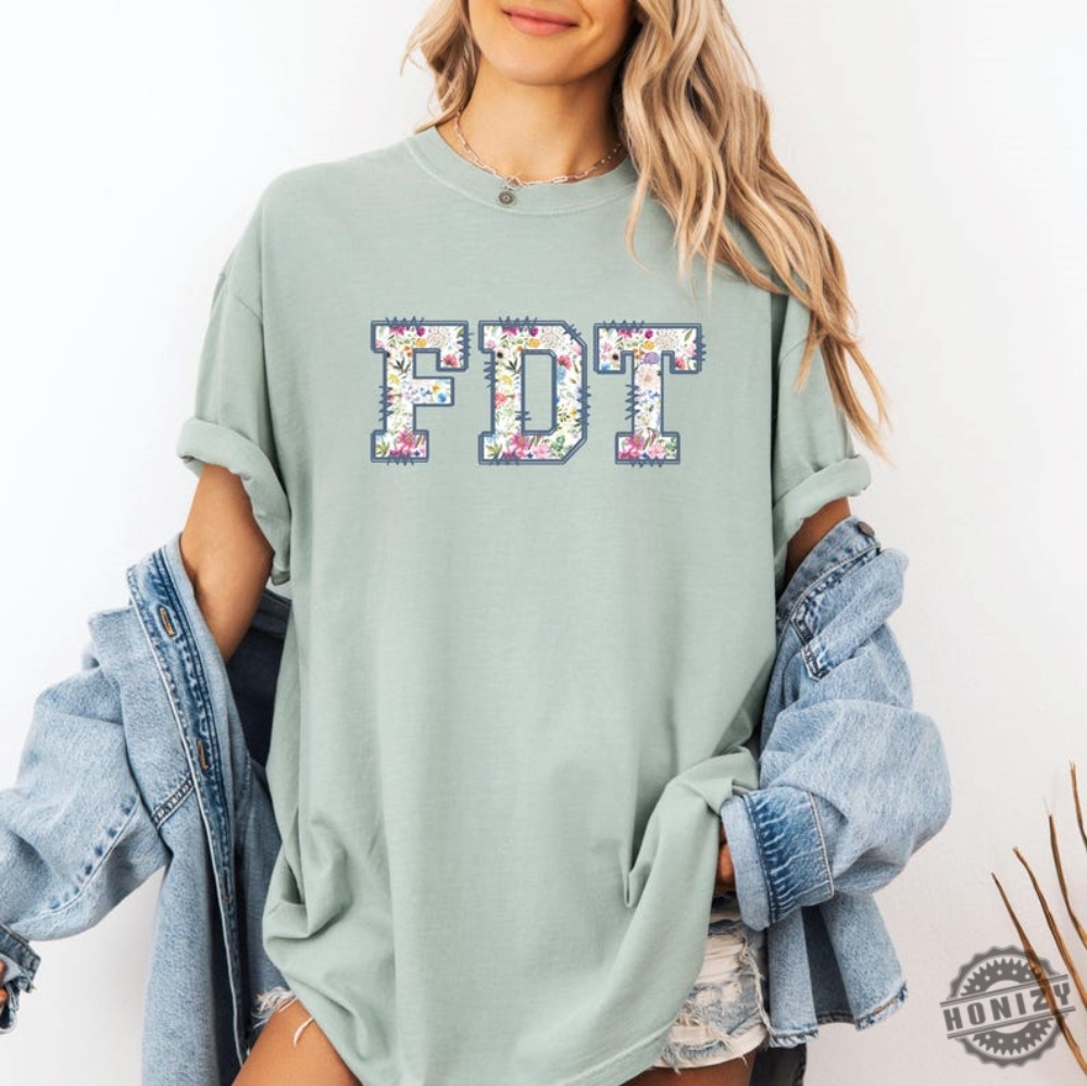 Fdt Shirt Anti Trump Flower Tee Subtle Feminist Shirt