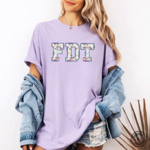 Fdt Shirt Anti Trump Flower Tee Subtle Feminist Shirt honizy 2