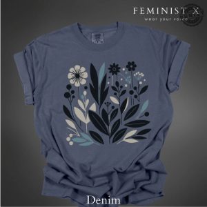 Subtle Fuck Fascism Minimalist Flower Shirt honizy 3