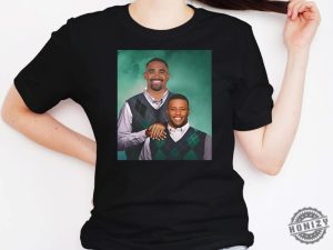 Philadelphia Football Jalen Hurts Saquon Barkley Step Brothers Poster Funny Tshirt honizy 6