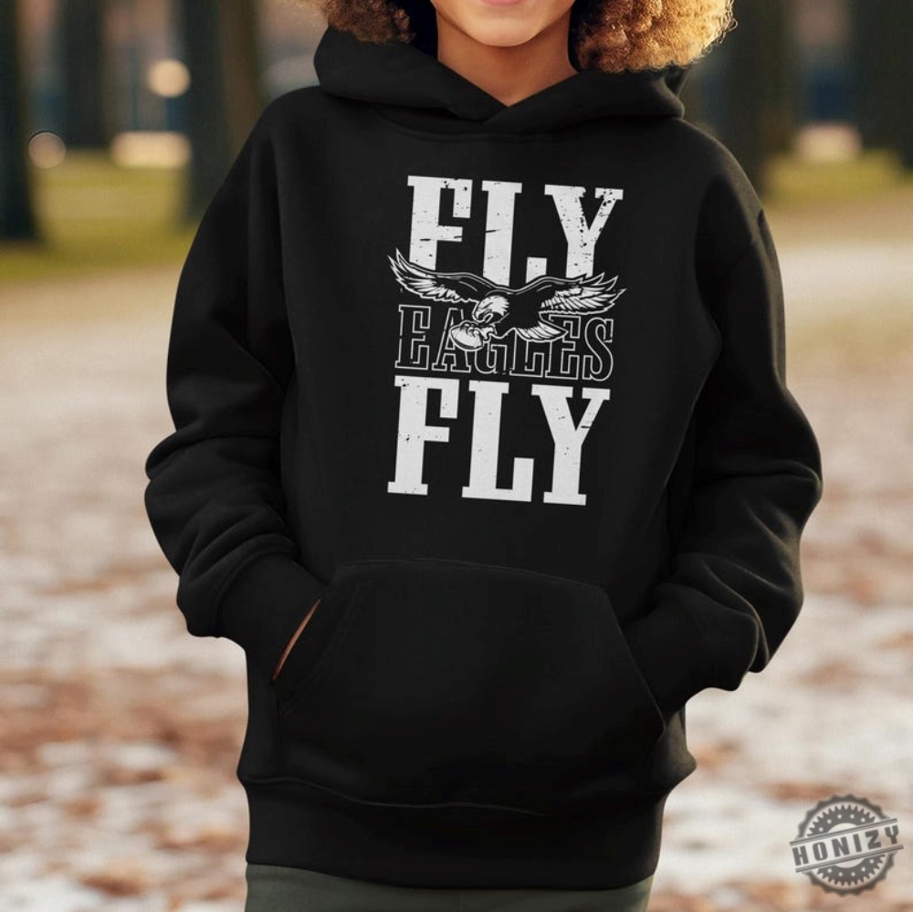 Philadelphia Football Inspired Theme Eagles Fly Support Football Playoffs Fans Gift