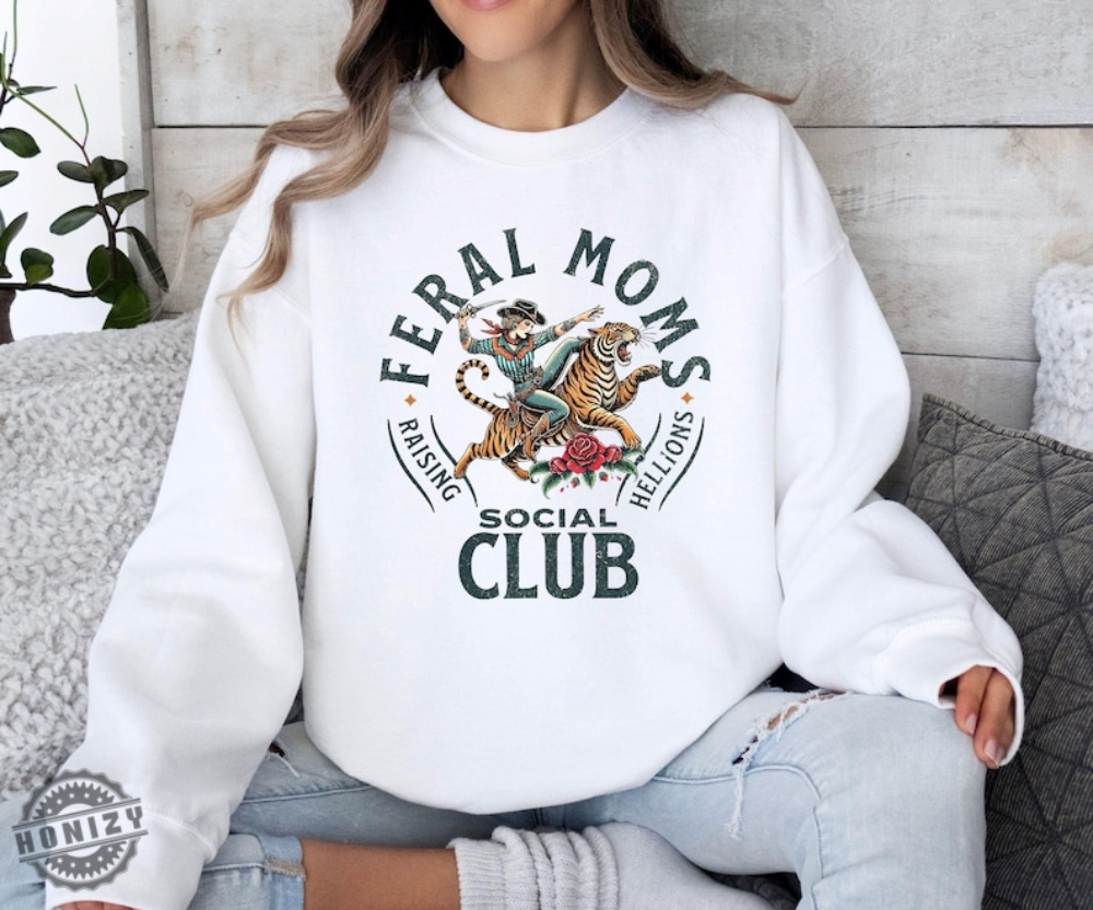 Feral Moms Social Club Shirt