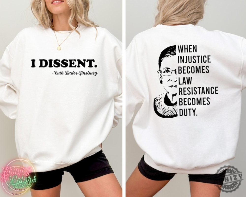 When Injustice Becomes Law Resistance Front And Back Shirt