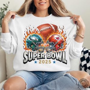 Superbowl 2025 Chiefs Eagles Football Gift honizy 2