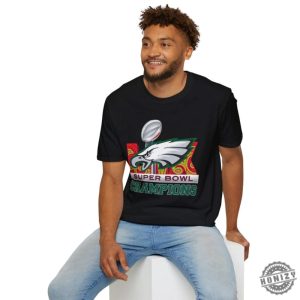 Philadelphia Eagles Super Bowl 20252 Champs Custom Printed Tshirt honizy 8