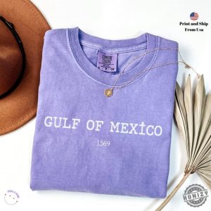 Gulf Of Mexico Patriotic Unisex Tee American Gulf Of Mexico Shirt honizy 6