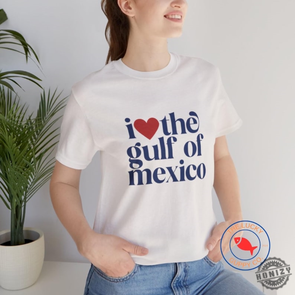 I Love The Gulf Of Mexico Deport Elon Shirt