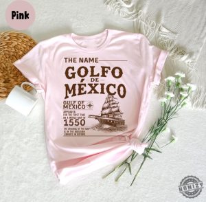 Gulf Of Mexico Name Origin 1550 Shirt honizy 2