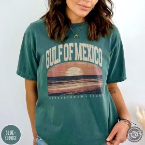 Gulf Of Mexico Shirt Gulf Coast Shirt Mexico Beach Shirt Texas Alabama Mississippi Florida Beach Shirt honizy 2