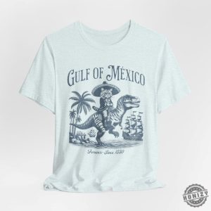 Gulf Of Mexico Funny Pirate Cat Shirt honizy 3