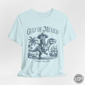 Gulf Of Mexico Funny Pirate Cat Shirt honizy 5