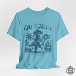 Gulf Of Mexico Funny Pirate Cat Shirt honizy 6