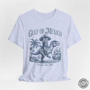 Gulf Of Mexico Funny Pirate Cat Shirt honizy 7