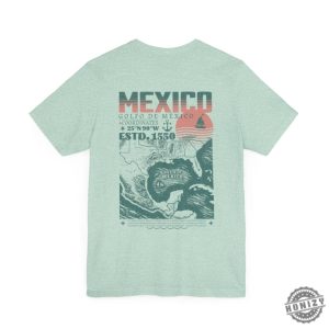 Golfo De Mexico 1550 Retro Vintage Art Shirt honizy 2