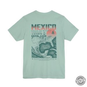 Golfo De Mexico 1550 Retro Vintage Art Shirt honizy 4