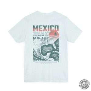 Golfo De Mexico 1550 Retro Vintage Art Shirt honizy 5