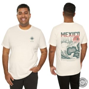 Golfo De Mexico 1550 Retro Vintage Art Shirt honizy 6