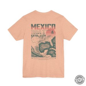 Golfo De Mexico 1550 Retro Vintage Art Shirt honizy 7