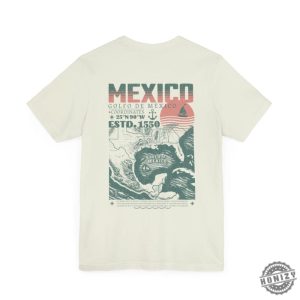 Golfo De Mexico 1550 Retro Vintage Art Shirt honizy 8