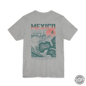 Golfo De Mexico 1550 Retro Vintage Art Shirt honizy 9