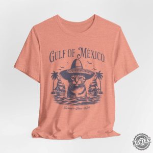 Golfo De Mexico Retro Art Vacation Mexico Shirt honizy 3