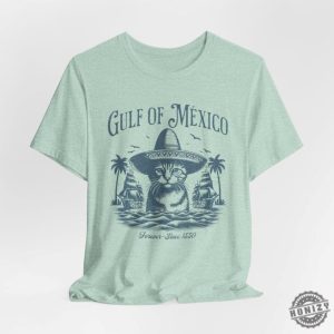 Golfo De Mexico Retro Art Vacation Mexico Shirt honizy 4