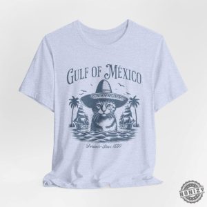 Golfo De Mexico Retro Art Vacation Mexico Shirt honizy 6