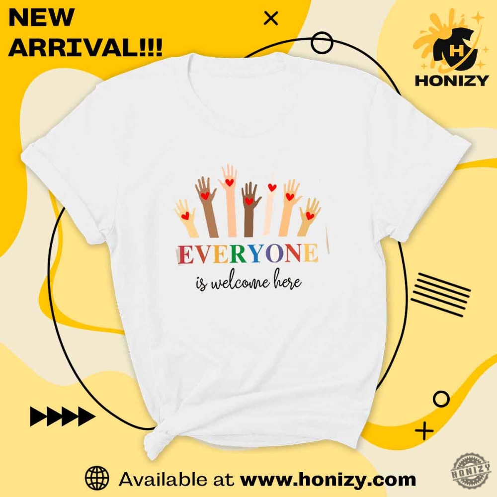 Idaho Teacher Gift Everyone Is Welcome Here Unisex Shirt 3 Idaho teacher gift everyone is welcome here unisex shirt