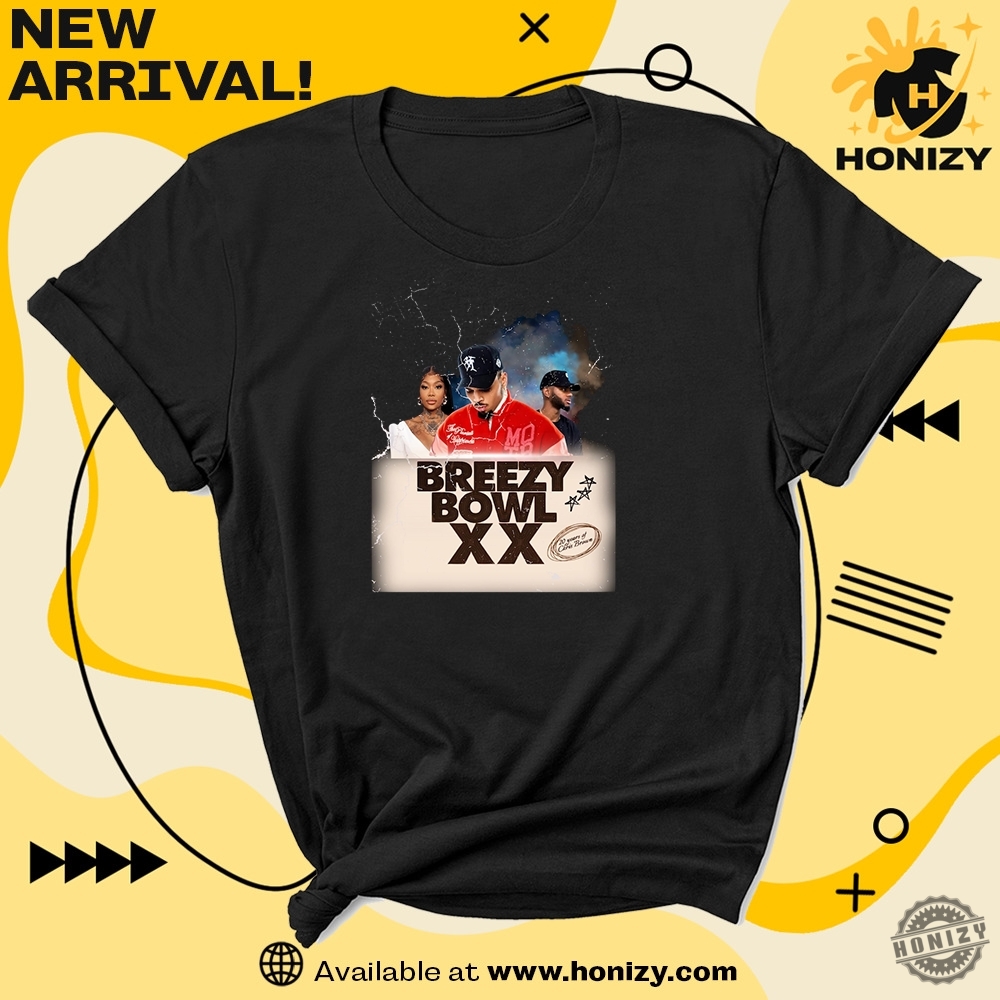 Chris Brown Breezy Bowl Xx Tee 6 Chris Brown Breezy Bowl XX Tee