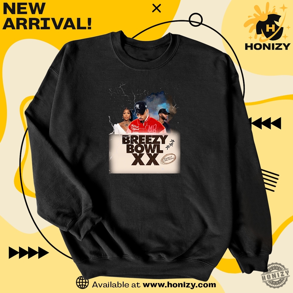 Chris Brown Breezy Bowl Xx Tee 7 Chris Brown Breezy Bowl XX Tee