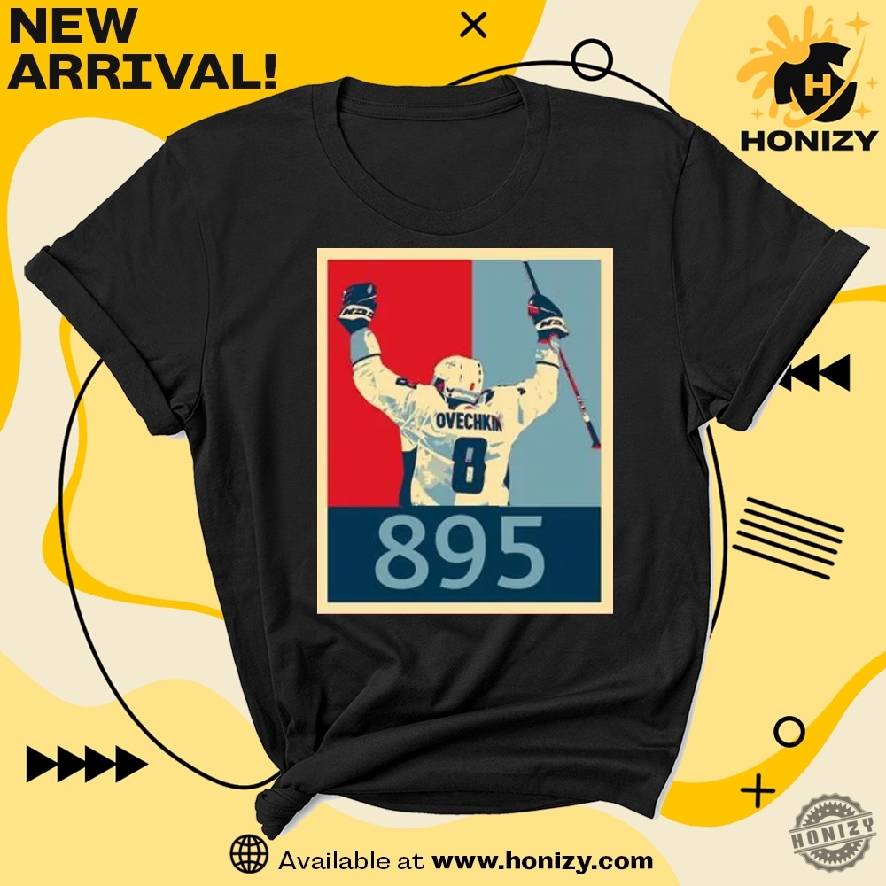 Alexander Ovechkin 895 Goals Record Hockey Vintage Unisex Shirt 5 Alexander Ovechkin 895 Goals Record Hockey Vintage Unisex Shirt