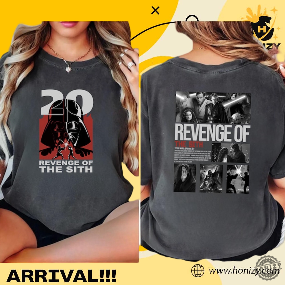 Star Wars Revenge Of The Sith 20Th Shirt 3 Star Wars Revenge Of The Sith 20Th Shirt