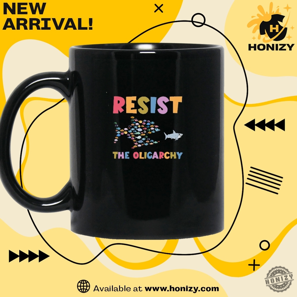 Resist The Oligarchy Fish Funny Anti Trump Shirt 5 Resist The Oligarchy Fish funny Anti Trump Shirt