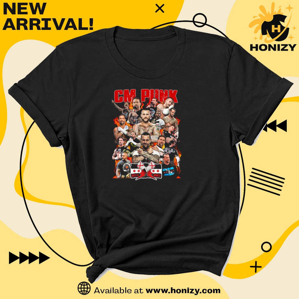 Wwe Cm Punk Wrestlemania Trendy Shirt 5 WWE CM Punk WrestleMania trendy Shirt