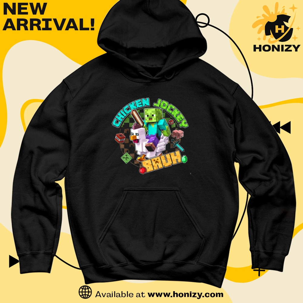 Jersey Shirts 7 Chicken Jockey Pixel Game Character Funny Shirt