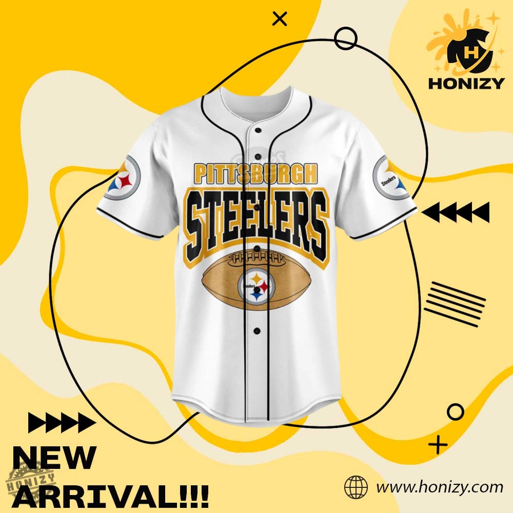 Pittsburgh Steelers Steel City Football Baseball Jersey 3D Shirt 3 Pittsburgh Steelers Steel City Football Baseball Jersey 3D Shirt
