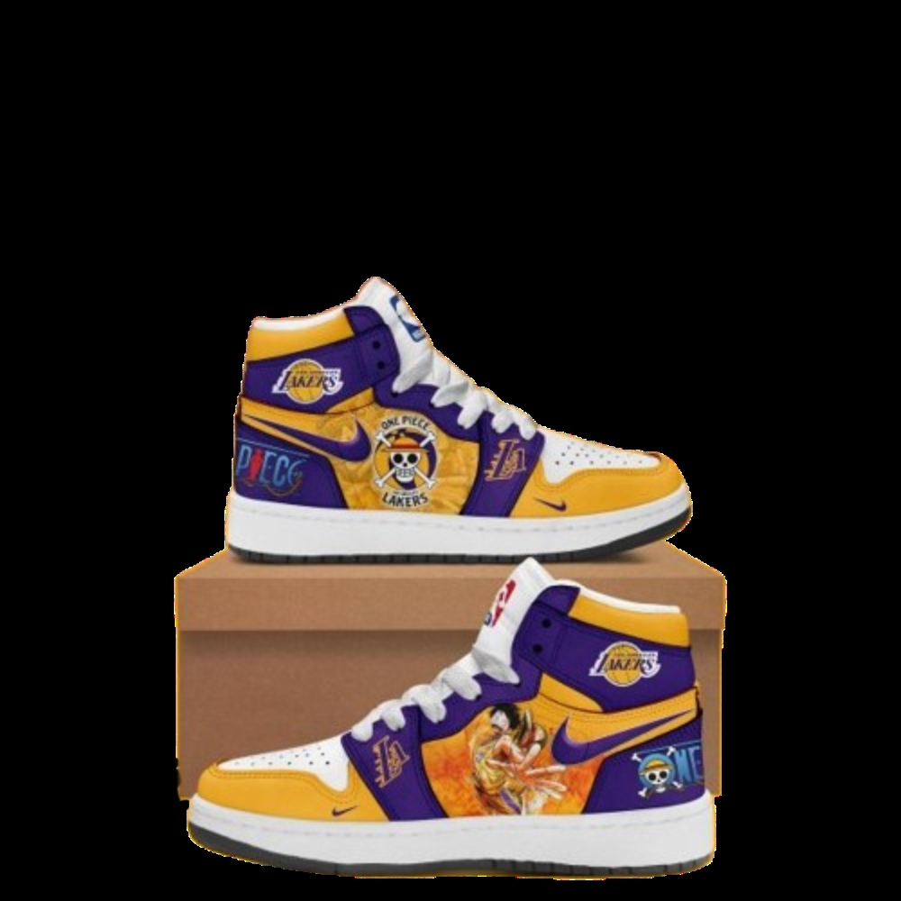 Liverpool Champions and NFL Shirt 13 Los Angeles Lakers X One Piece Air Jordan 1 Trending Unisex Shoes