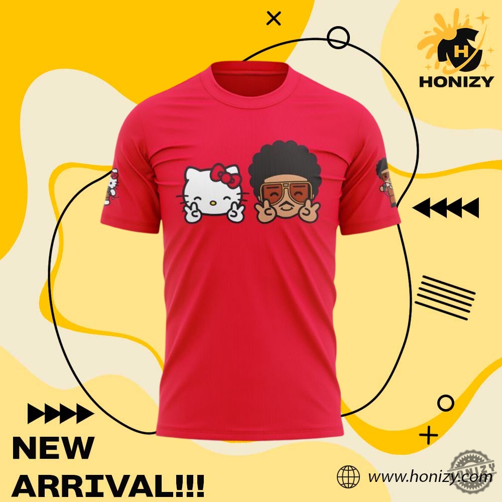 Bruno Mars Hello Kitty 3D Over Printed Shirt 4 Bruno Mars Hello Kitty 3D Over Printed Shirt