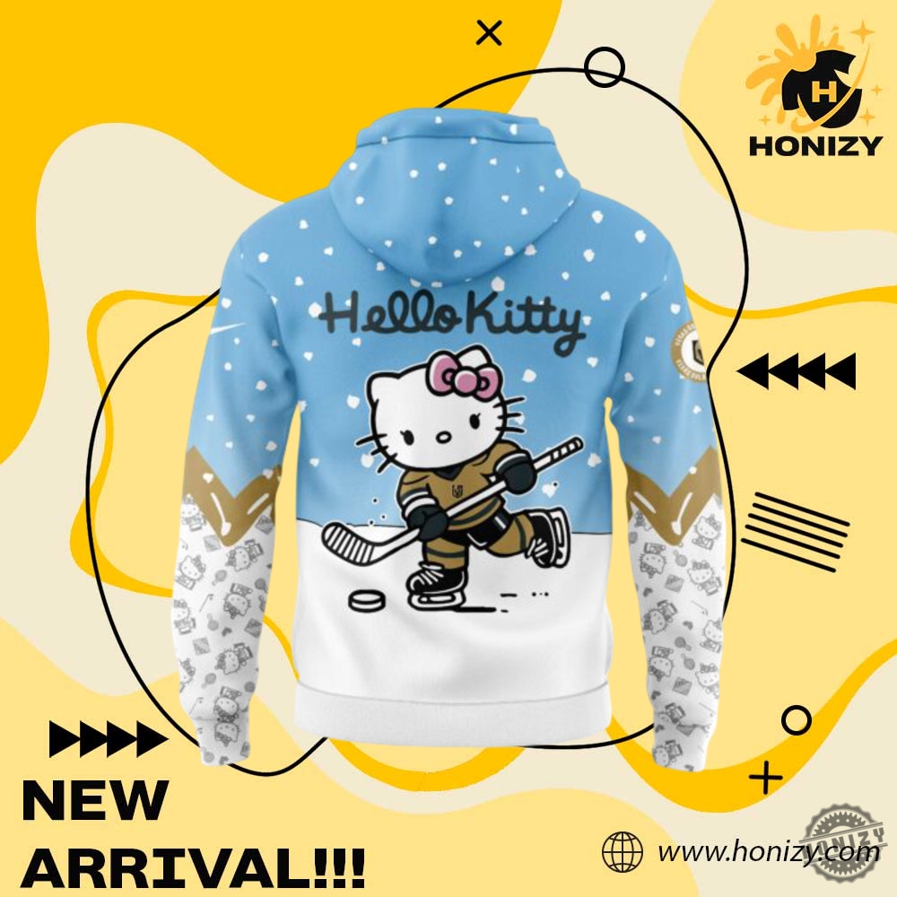 New Vegas Golden Knights Hello Kitty 3D Over Printed Tracksuit 4 NEW Vegas Golden Knights Hello Kitty 3D Over Printed Tracksuit