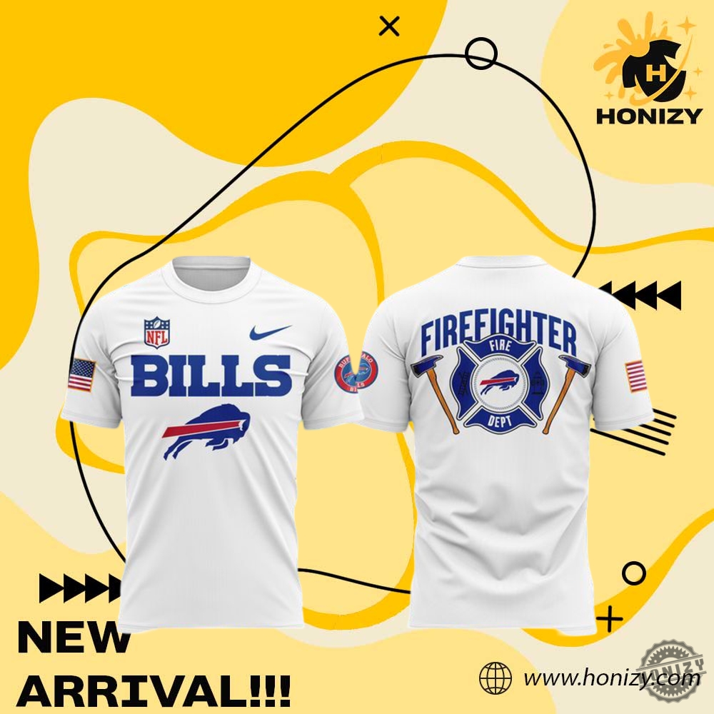 Best Buffalo Bills Firefighter Appreciation Night 3D Over Printed Shirt 4 BEST Buffalo Bills Firefighter Appreciation Night 3D Over Printed Shirt