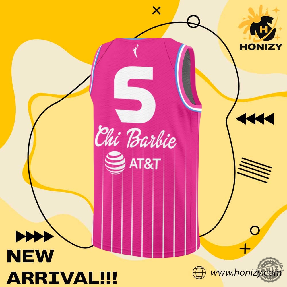 Chi Barbie Chicago White Sox Basketball Baseball Jersey Shirt 5 Chi Barbie Chicago White Sox Basketball Baseball Jersey Shirt