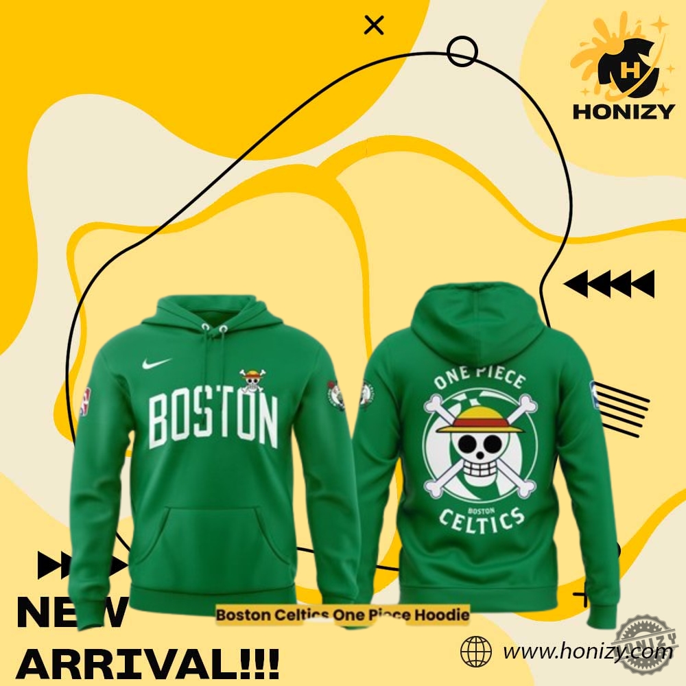 Luffy One Piece x NBA Team Graphic Shirt and Shoes 29 Nba Boston Celtics X One Piece 3D Over Printed Shirt